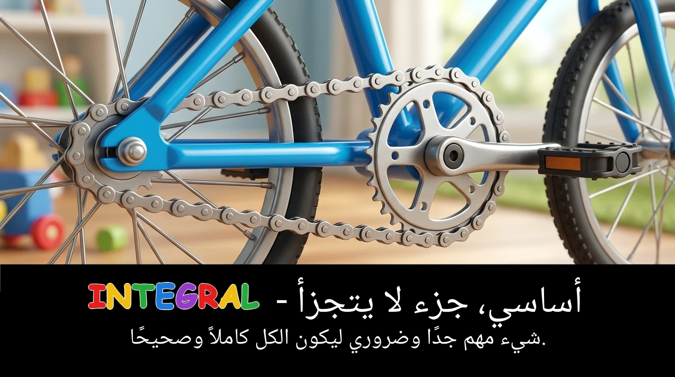 Arabic Illustration for integral